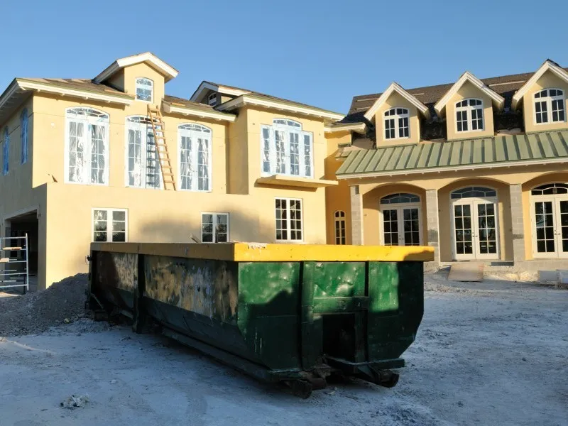 Photo — dumpster sizes side by side